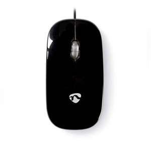 Mouse cablato NEDIS MSWD200BK 1000 DPI 3 pulsanti nero