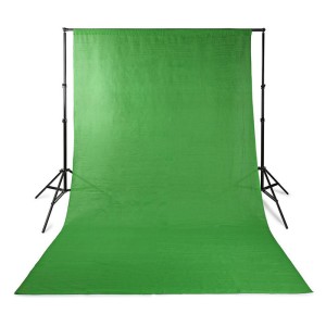 Fondo de estudio fotográfico NEDIS BDRP33GN, 2.95 x 2.95 m, verde