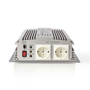 NEDIS PIMS170024 Wechselrichter Modifizierte Sinuswelle 24 V DC - 230 V AC 1700W 2x S