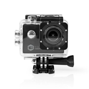 NEDIS ACAM21BK Action Cam Full HD 1080p Wi-Fi wasserdichtes Gehäuse