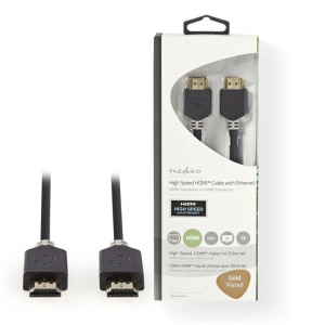 NEDIS CVBW34000AT10 High Speed HDMI Cable with Ethernet HDMI Connector-HDMI Conn 1 μέτρο