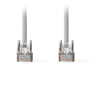 NEDIS CCGT85320GY30 Network Cable CAT6a SF / UTP RJ45 Male RJ45 Male 3.0 m Gray