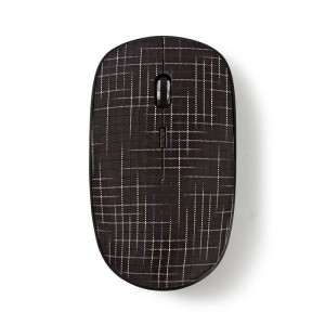 Mouse wireless NEDIS MSWS500BK 1600 DPI 3 pulsanti nero