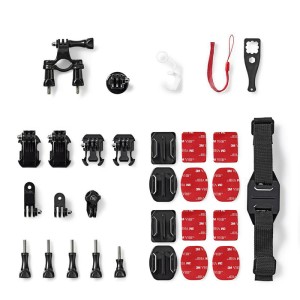 NEDIS ACMK00 Action Camera Mount Kit 12 Halterungen inklusive Reisetasche