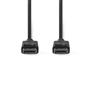 NEDIS CCGT37010BK20 DisplayPort 1.2 Cable DisplayPort Male DisplayPort Male 2.0
