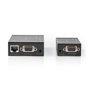 NEDIS CREP5930BK VGA Extender μέσω UTP για Επέκταση του Σήματος  μέχρι 300m.