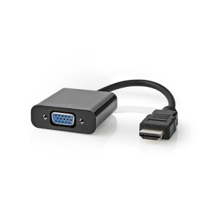 NEDIS CCGT34900BK02 Cavo adattatore HDMI - VGA Connettore HDMI VGA femmina + 3.5 mm