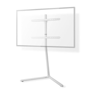 NEDIS TVSM5250WT Soporte de suelo para TV 49 - 70 hasta 40 kg Diseño sólido con base en V Blanco