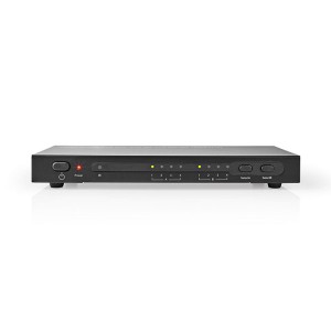 NEDIS VMAT3462AT Conmutador de matriz HDMI de 4 a 2 puertos - 4 entradas HDMI y 2 salidas HDMI