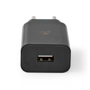 NEDIS WCHAU212ABK Caricatore da muro 1x 2.1A Numero di uscite: 1 Tipo di porta: 1x USB-A No