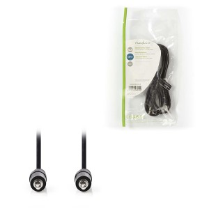 NEDIS CAGP22000BK20 Stereo-Audiokabel 3.5-mm-Stecker 3.5-mm-Stecker vernickelt 2.0 m