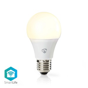 NEDIS WIFILW12WTE27 SmartLife LED Bulb Wi-Fi E27 800lm 9W Warm White 2700K Energ
