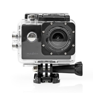 NEDIS ACAM07BK Action Cam 1080p @ 30fps 12MPixel Wasserdicht bis: 30.0m 90 min Mo