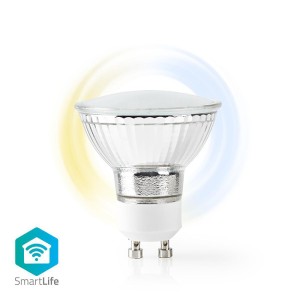 NEDIS WIFILW10CRGU10 SmartLife LED Glühbirne Wi-Fi GU10 400lm 5W Kaltweiß / Warmweiß