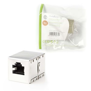 NEDIS CCGP89011ME CAT6 Netzwerkadapter Geschirmte RJ45 (8P8C) Buchse RJ45 (8P8C) F