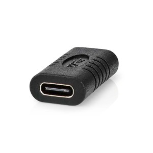 NEDIS CCGP64900BK ADATTATORE USB USB 3.2 GEN 2 NERO POLYBAG