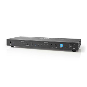 NEDIS VMAT3482AT HDMI MATRIX SWITCH 4x2 PUERTOS METAL ANTRACITA