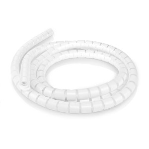 NEDIS CMSW1922WT200 CABLE MANAGEMENT SLEEVE 2.00m MAX. CABLE THICKNESS: 22mm WHITE