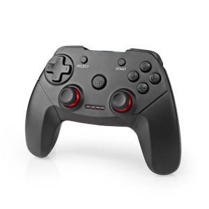 NEDIS GGPDW110BK GAMEPAD WIRELESS ALIMENTATO A BATTERIA NUMERO DI PULSANTI: 11 NERO