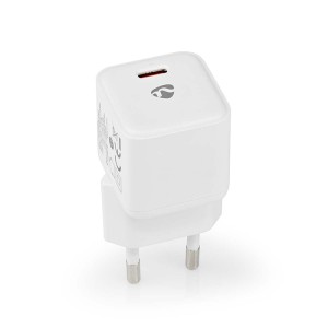 NEDIS WCMPD20W100WT LADEGERÄT 1.67 / 2.22 / 3.0A ANZAHL AUSGÄNGE x 1 USB-C 20W