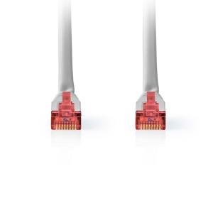 NEDIS CCGL85220GY50 CAT6 CABLE, RJ45 MALE - RJ45 MALE S/FTP 5.00m GREY