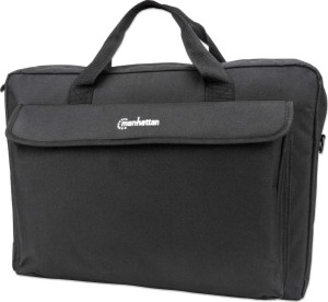 Manhattan London Τσάντα Ώμου / Χειρός για Laptop 17.3 σε Μαύρο χρώμα