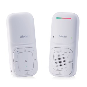 ALECTO DBX130 Full Eco Ασύρματη ενδοεπικοινωνία (baby monitor), τεχνολογίας DECT 1.8GHz με δυνατότητα αμφίδρομης επικοινωνίας σε άσπρο χρώμα.