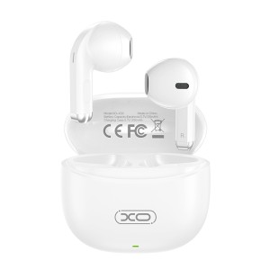 XO X33 WHITE COLOR Bluetooth ακουστικά handsfree με θήκη φόρτισης, σε λευκό χρώμα