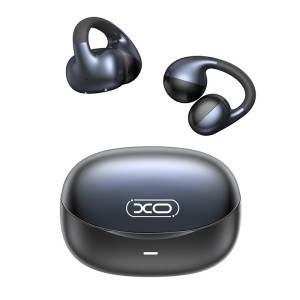 XO G56 BLACK COLOR Open-ear Bluetooth ακουστικά handsfree με θήκη φόρτισης, σε μαύρο χρώμα