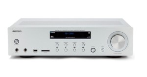 Aiwa AMU-120BTSL Endverstärker Hi-Fi Stereo 120W/4Ω 60W/8Ω Silber