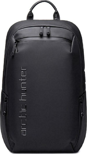 ARCTIC HUNTER τσάντα πλάτης B00423-BK με θήκη laptop 15.6, μαύρη