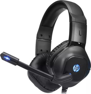HP DHE-8002 Over-Ear-Gaming-Headset mit 2x3.5-mm-/USB-Anschluss