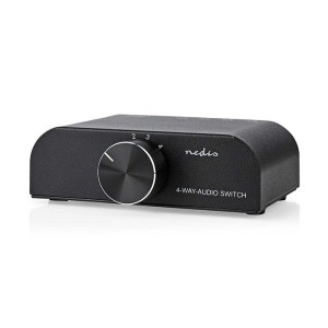 NEDIS ASWI2424AT Switch 4 audio devices to a single (AUX) amplifier input