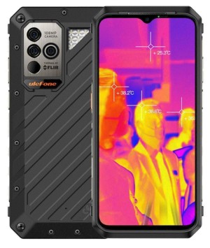 ULEFONE Smartphone Power Armor 18T, 5G, 6.58 12/256 GB, 9600 mAh, schwarz