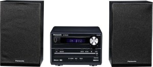 Panasonic Audio System 2.0 SC-PM250EG-K 20W con lettore CD/media digitale e Bluetooth nero