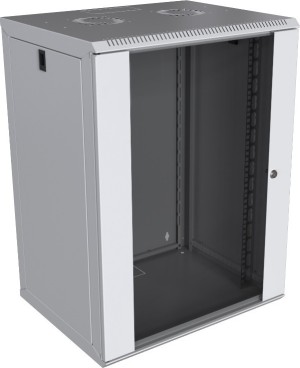 MIRSAN WTC09U45MN.02 Wall COM BOX wall 9U with depth 450mm LIGHT GRAY (OPES M10)