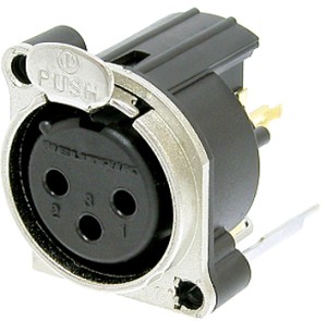 3-PIN θΗΛ.XLR ΣΑΣΙ ΚΑΘΕΤ.ΣΤΗΡ.