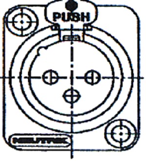 XLR ΘΗΛΥΚΟ ΣΑΣΙ D TYPE