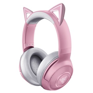 AURICULARES RAZER KRAKEN BLUETOOTH - KITTY EDITION - CUARZO