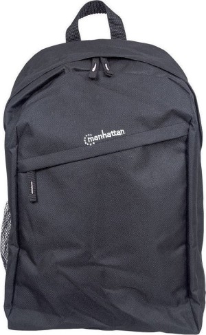 Manhattan - 439831 - Knappack Laptop-Rucksack 15.6 Schwarz