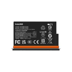 Insta360 X5 Ultra Battery - Upgraded 2800mAh capacity for an ultra-long run time.