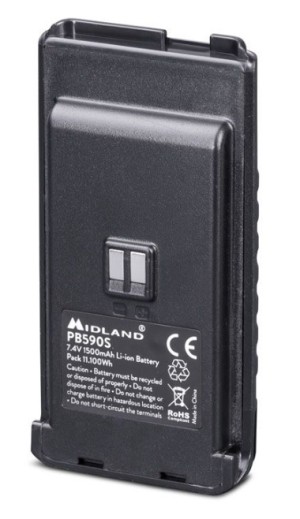 Midland PB590S (R01459) Midland CT590S Batteria Wireless 7.4 V 1500 mAh