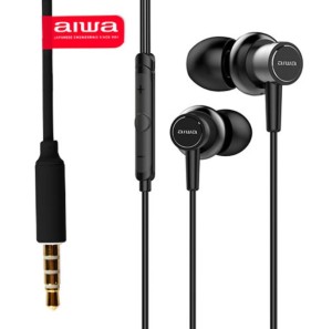 Aiwa ESTM-500BK Auriculares Manos Libres HI-RES 3,5mm