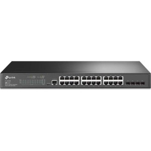 TP-LINK L2+ Managed Switch TL-SG3428, 24-Port Gigabit, 4x SFP, Ver. 2.0