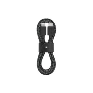 Cable de cinturón de Native Union (USB-C a Lightning) de 1.2 m - BELT-KV-CL-CS-BK-2