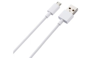 Samsung Regular USB 2.0 to micro USB Cable Λευκό 1m (ECB-DU4AWE)