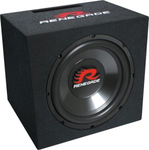 Subwoofer per auto Renegade RXV 1200 12 300W RMS con scatola