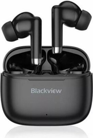Bluetooth Ακουστικά BlackView AirBuds 4 AIRBUDS4-Β Αδιάβροχα IPX7, με Θήκη φόρτισης, Μαύρα