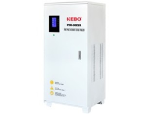 KEBO STABILIZZATORE-REGOLATORE DI TENSIONE 90KVA TRIFASE SERVO LCD (PDR-90KVA )