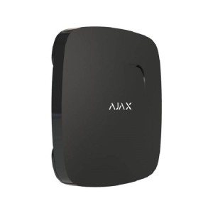 Ajax Fire Protect Plus Schwarzer Rauchmelder mit Temperatur- und CO-Sensoren